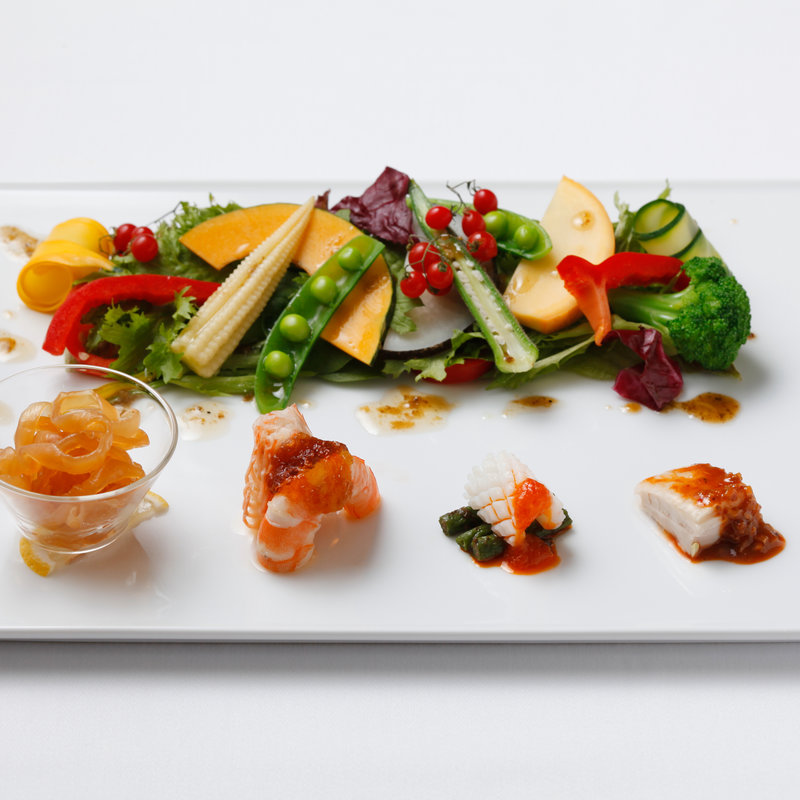 季節の盛り合わせ(胡桃茶家)