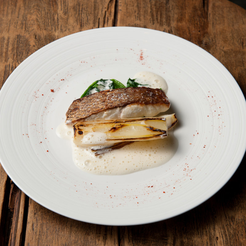 鰆のグリル　白ネギとともに(ブルーノート東京 （ブルーノートトウキョウ）)