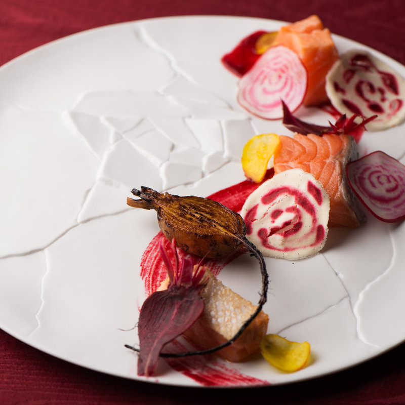 サーモンの燻製(コポンノープ （copon norp）)