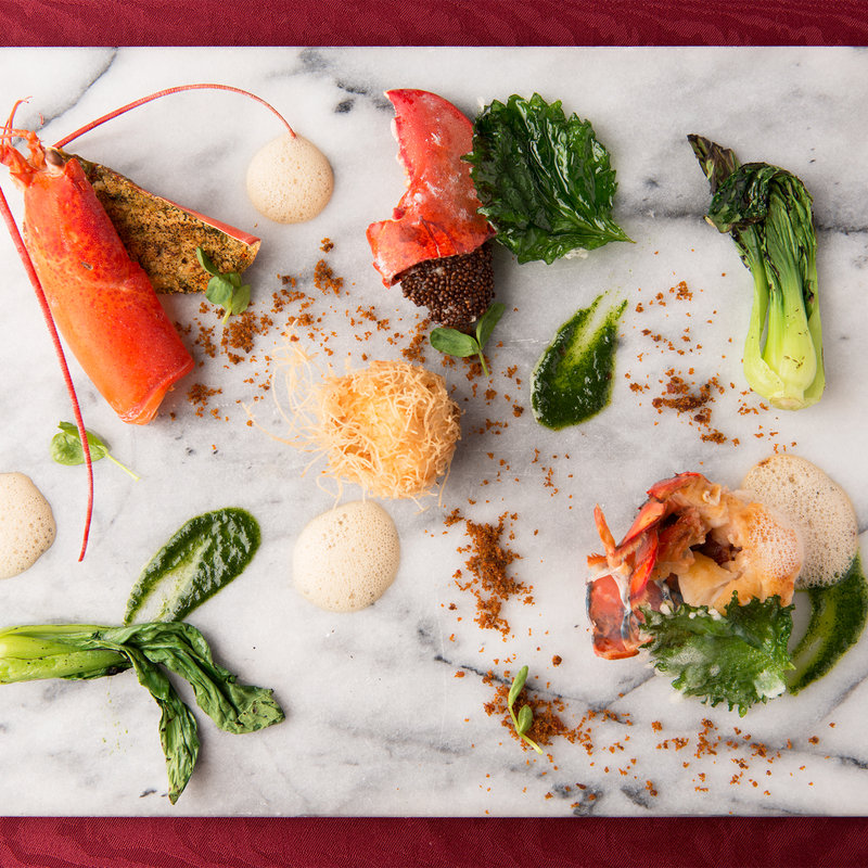 オマール海老のグリル(コポンノープ （copon norp）)