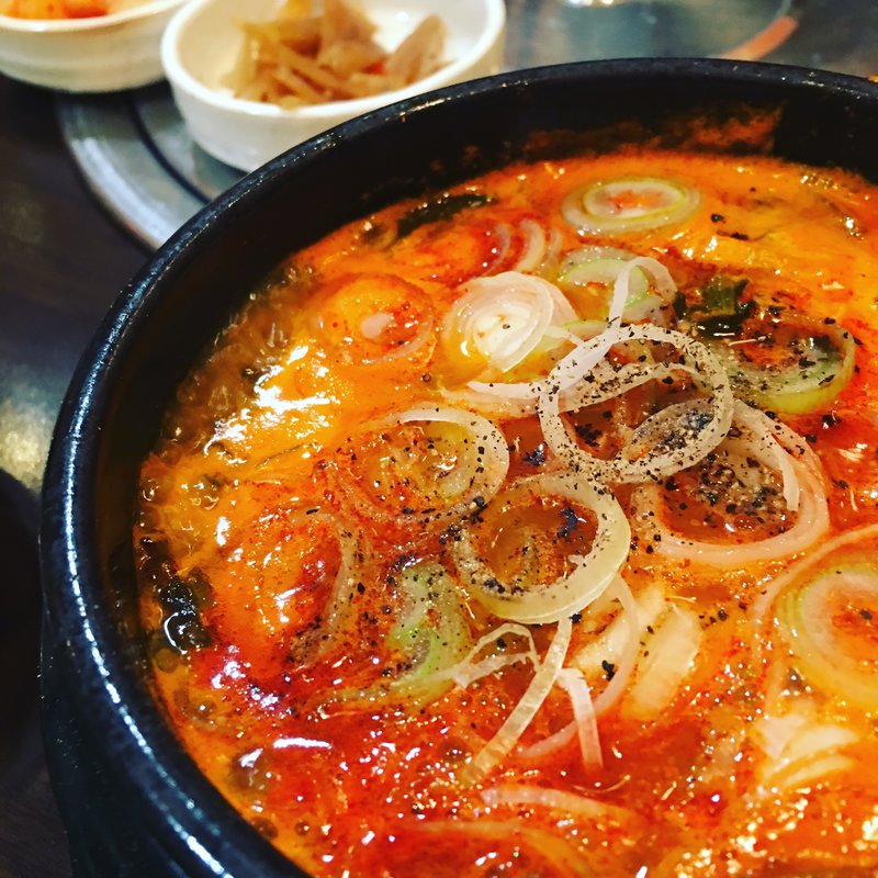 ユッケジャン定食(とん豚テジ 六本木店)