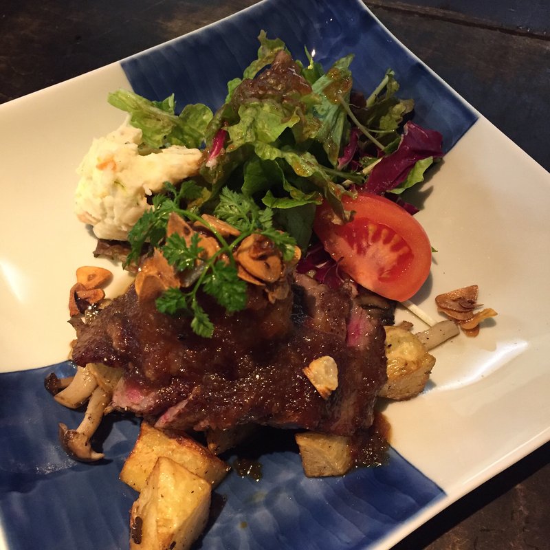 佐賀牛イチボステーキ(くつろぎの美味家Uo（ウオ）)