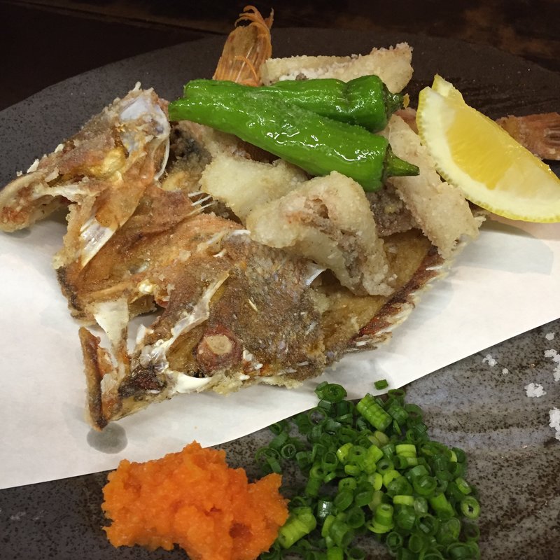 アラカブ唐揚げ(くつろぎの美味家Uo（ウオ）)