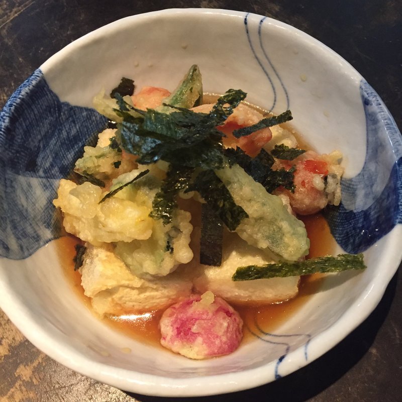 野菜と豆腐の揚出し(くつろぎの美味家Uo（ウオ）)