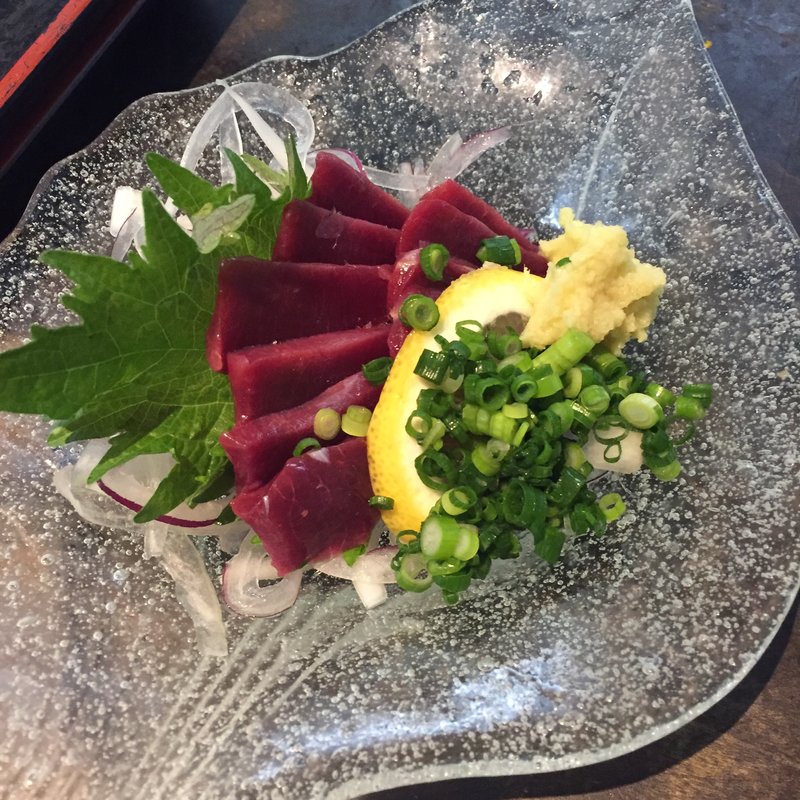 地頭鶏ズリ刺(くつろぎの美味家Uo（ウオ）)