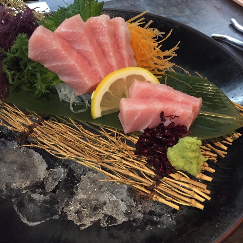 大トロ刺身(くつろぎの美味家Uo（ウオ）)