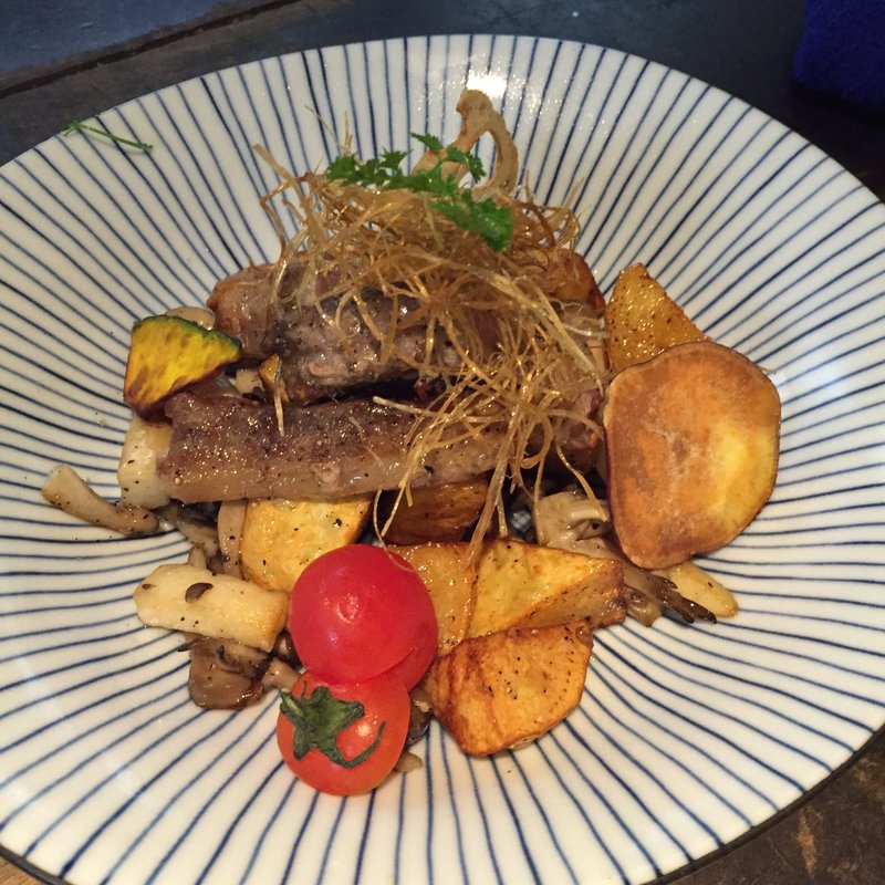 イベリコ豚ベジョータカルビ網焼(くつろぎの美味家Uo（ウオ）)