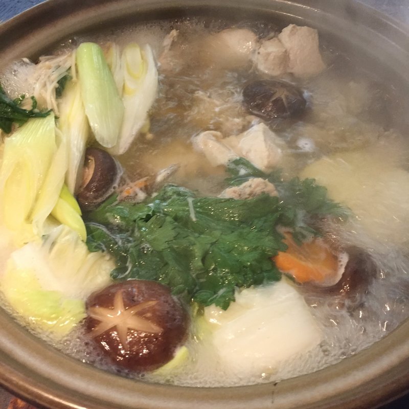 水炊き(くつろぎの美味家Uo（ウオ）)