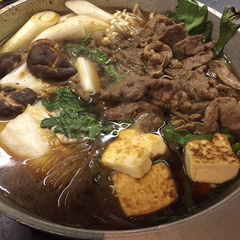 佐賀牛すき焼き(くつろぎの美味家Uo（ウオ）)