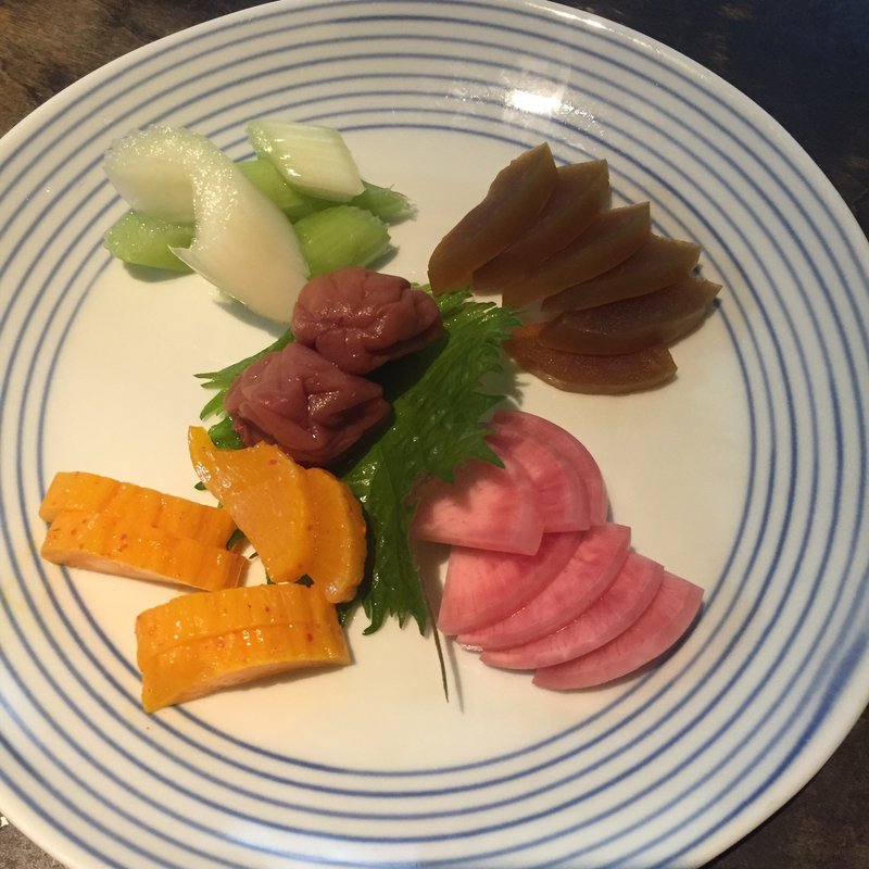 漬物の盛り合わせ(くつろぎの美味家Uo（ウオ）)