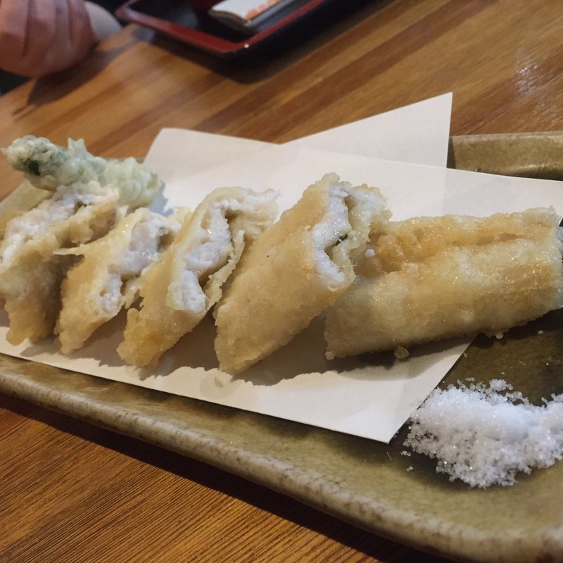 穴子の天ぷら(夜明茶屋(食堂部))