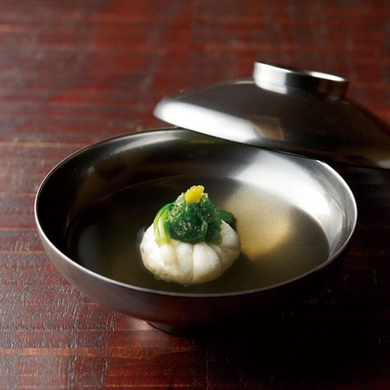 つみれの出汁(赤坂潭亭)