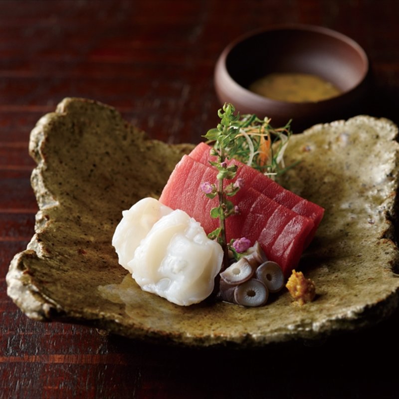 鮮魚の盛り合わせ(赤坂潭亭)