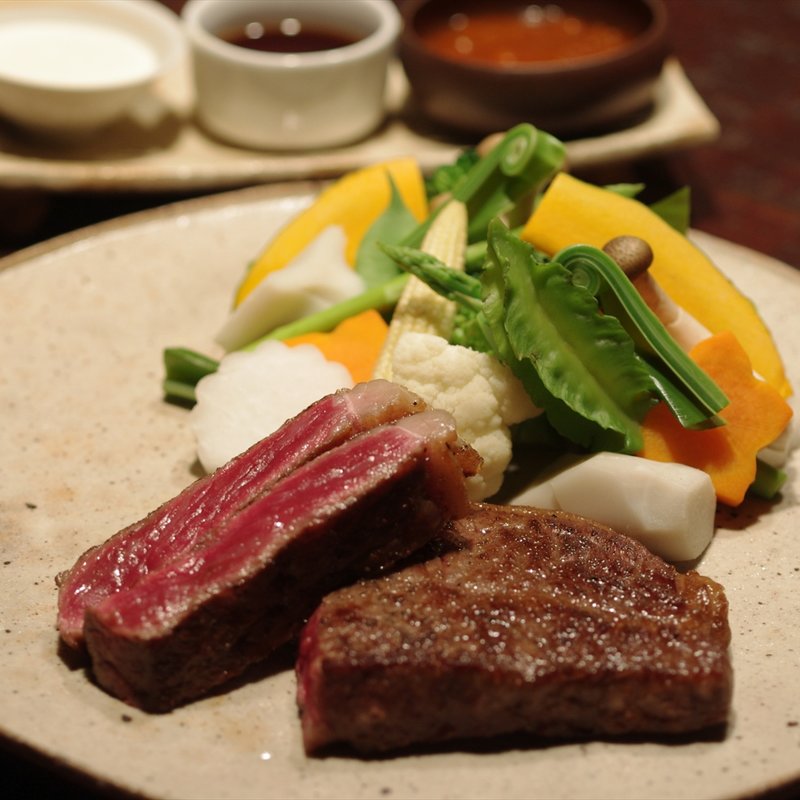 石垣牛ステーキ(赤坂潭亭)