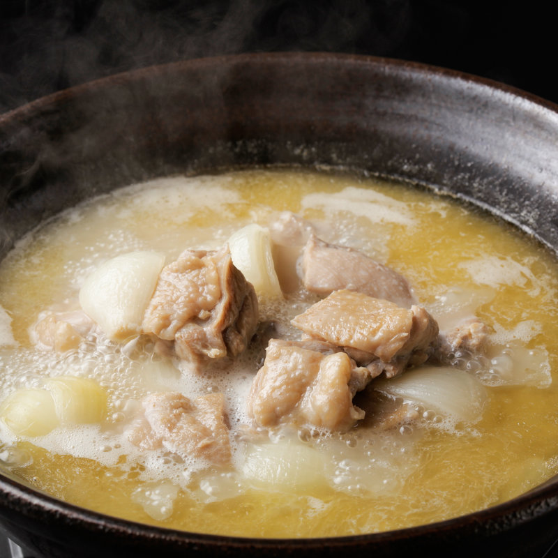 鶏肉の黄金鍋(銀座治作)
