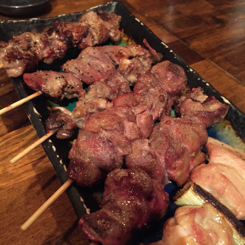 焼鳥盛り合わせ(元気厨房 力こぶ)