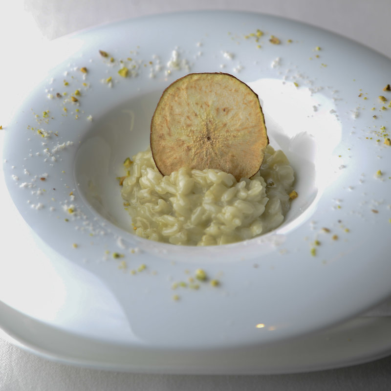 さつま芋のリゾット(ミラノレッドバー @ マリオ・イ・センティエリ （Milano Red Bar at Mario i Sentieri）)