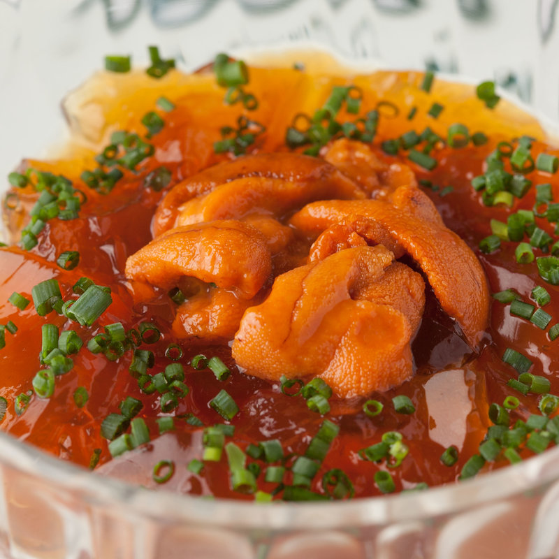 雲丹のジュレ(ブラッスリー オザミ)