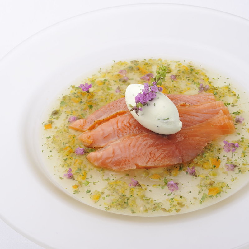 サーモンのムニエル(オザミ59)