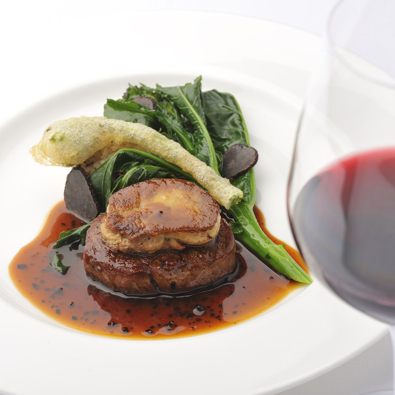 和牛とフォアグラのロッシーニ(オザミ59)