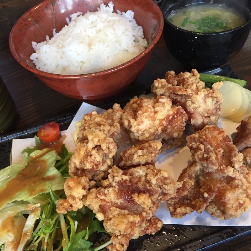唐揚げランチ 並