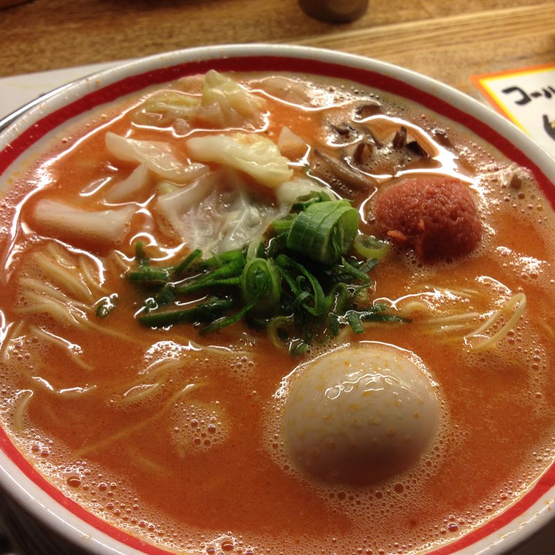 からぼん（全部のせ、チャーシュー抜き）(九州じゃんがら 赤坂店)