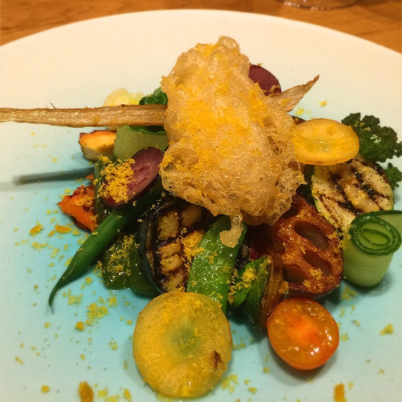 レンコダイと季節のお野菜(リストランテ ナカモト （ristorante nakamoto）)