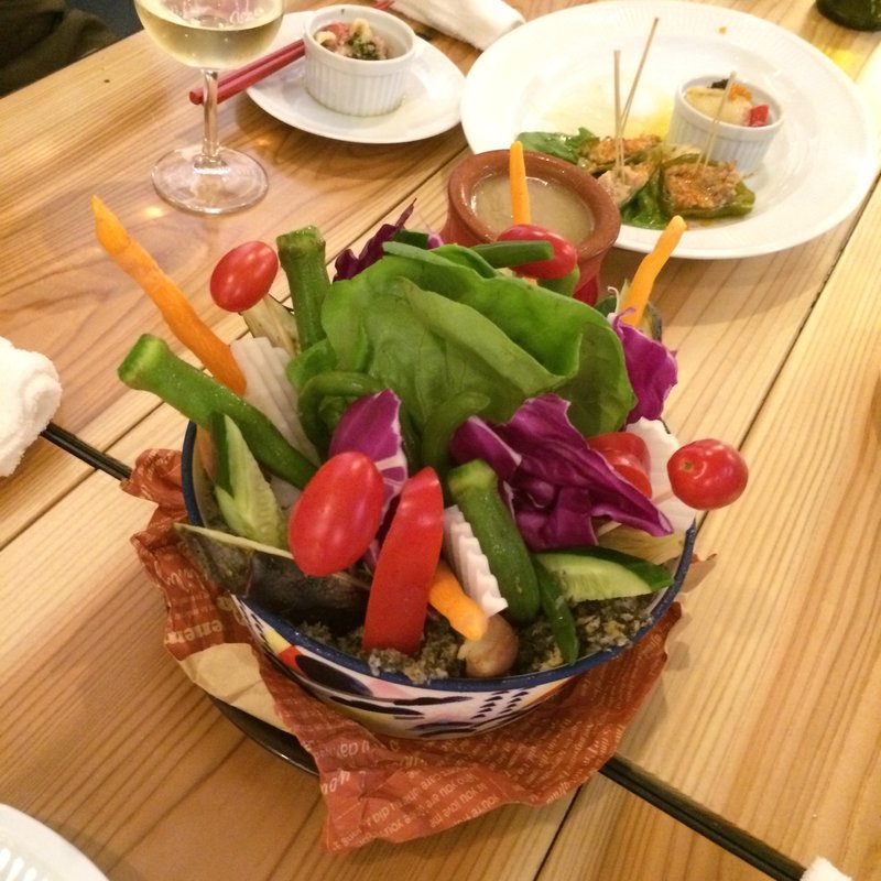 バーニャカウダ(炉端Bistro ソーレマン)