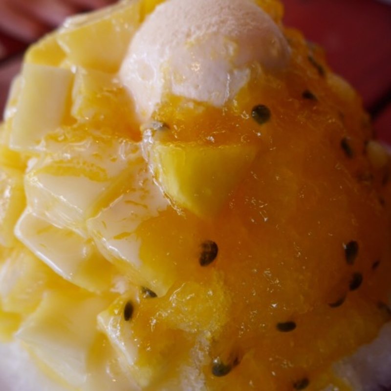 アイスマウンテン パイナップル&パッションフルーツ(琉冰 おんなの駅 )