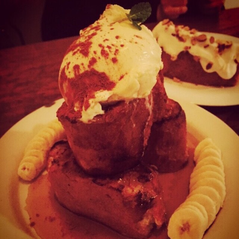 シナモンバナナフレンチトースト（ビッグ）(ダブルドアーズ・七里ガ浜)