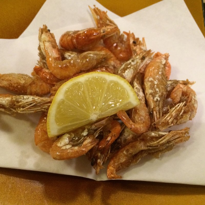 川海老の唐揚げ(割烹あそう)