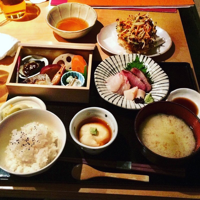 豆ちゃのおばんざい御膳(京都石塀小路豆ちゃ 横浜)