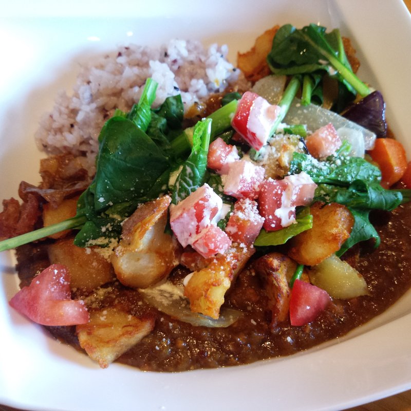 おやさいゴロゴロお野菜カレー(野菜酒家なっぱ畑)