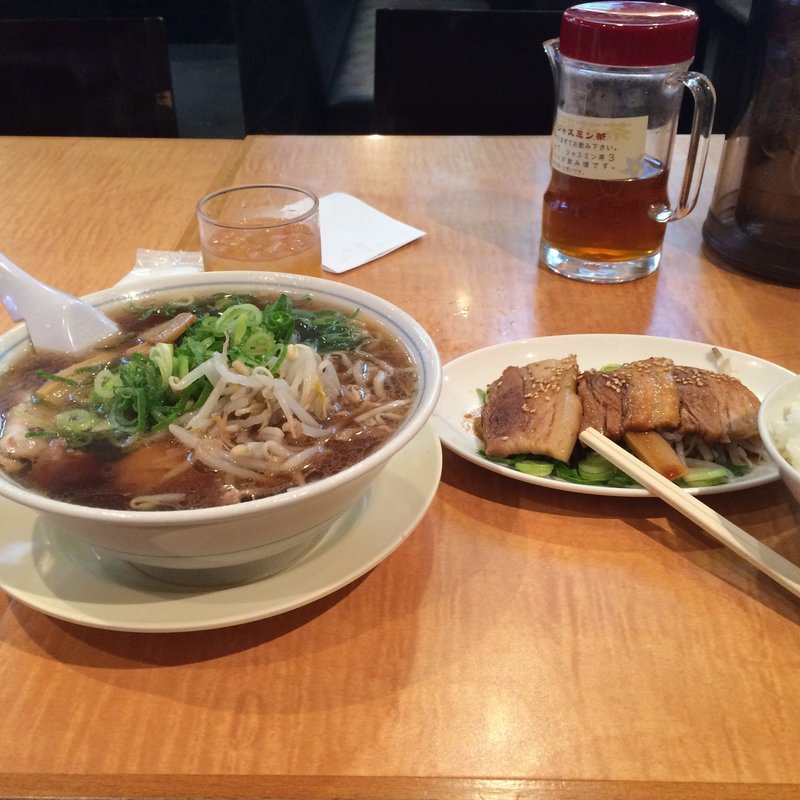 たかばしラーメン&ガバチョセット(たかばしラーメン 枚方店)