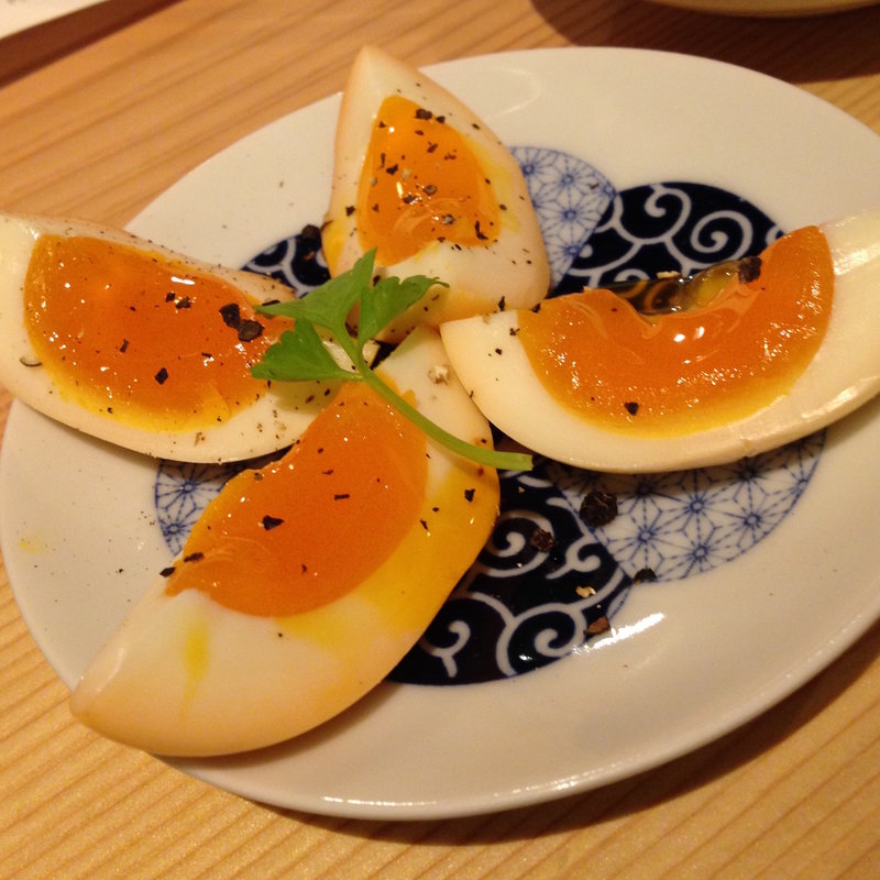 半熟卵の燻製(燻吟 かず家 )