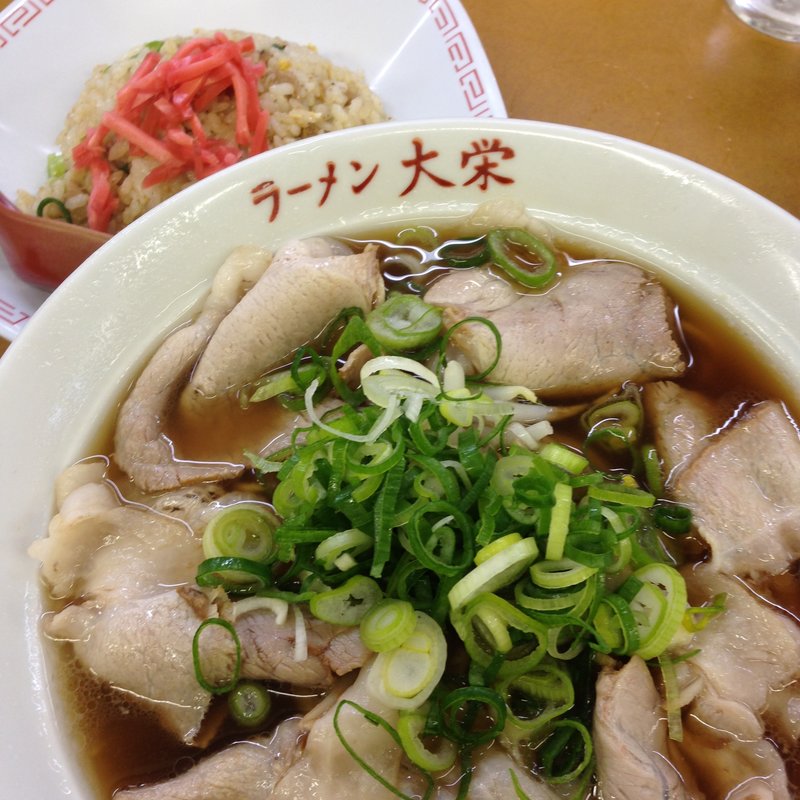 焼き飯セット(元祖らーめん大栄 （がんそらーめんだいえい）)