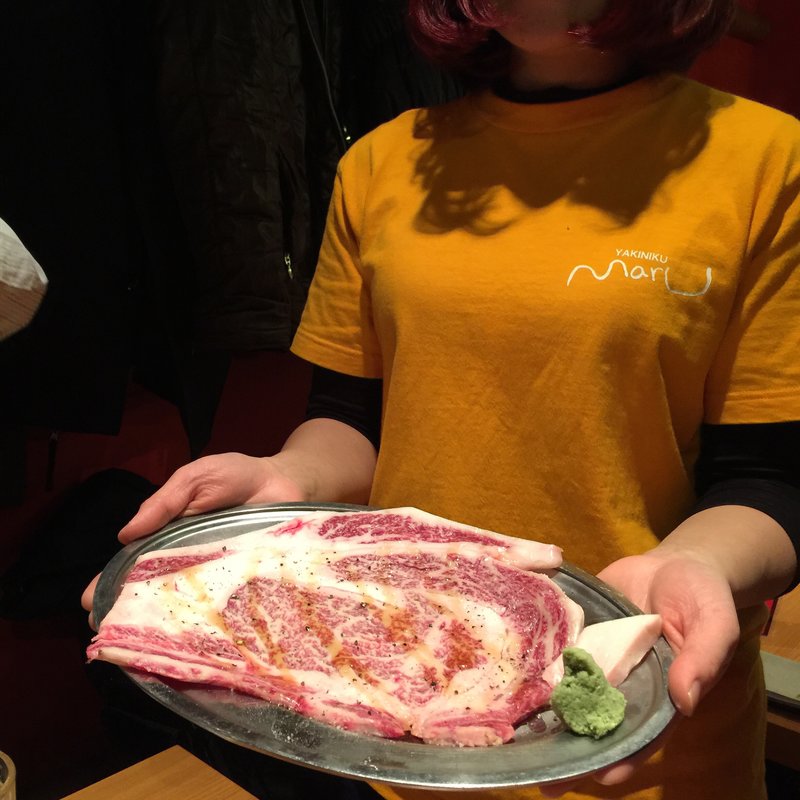丸ごとステーキ(焼肉マル)