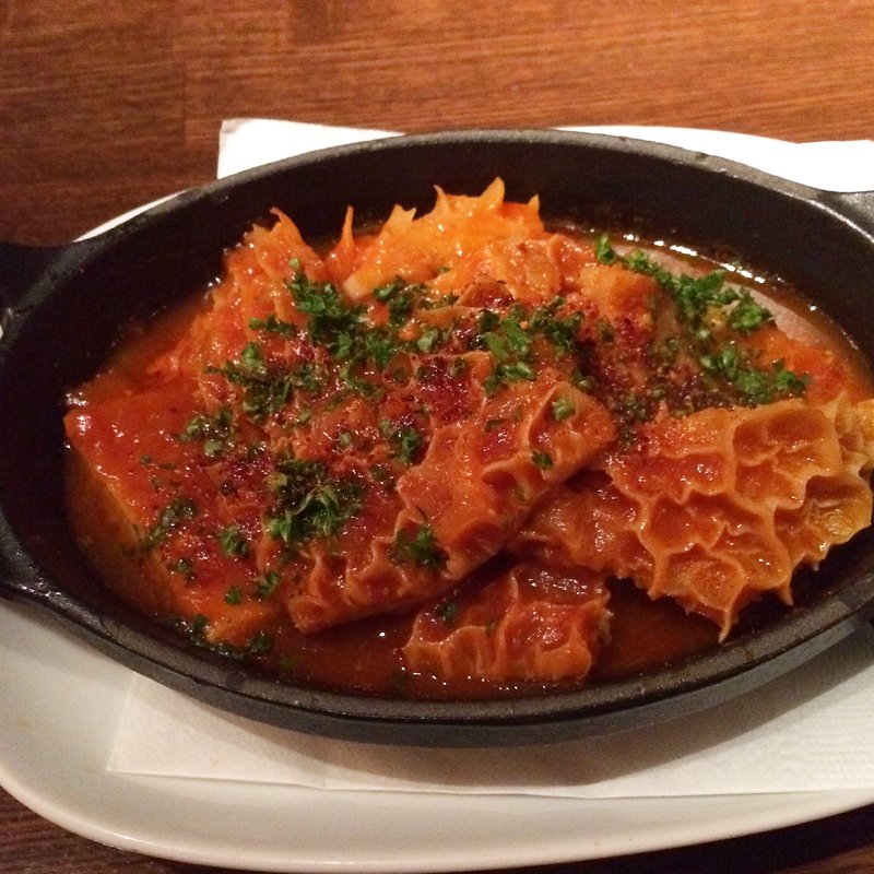 バスク風トリップの煮込み(アバスク イチャスエタメンディ)