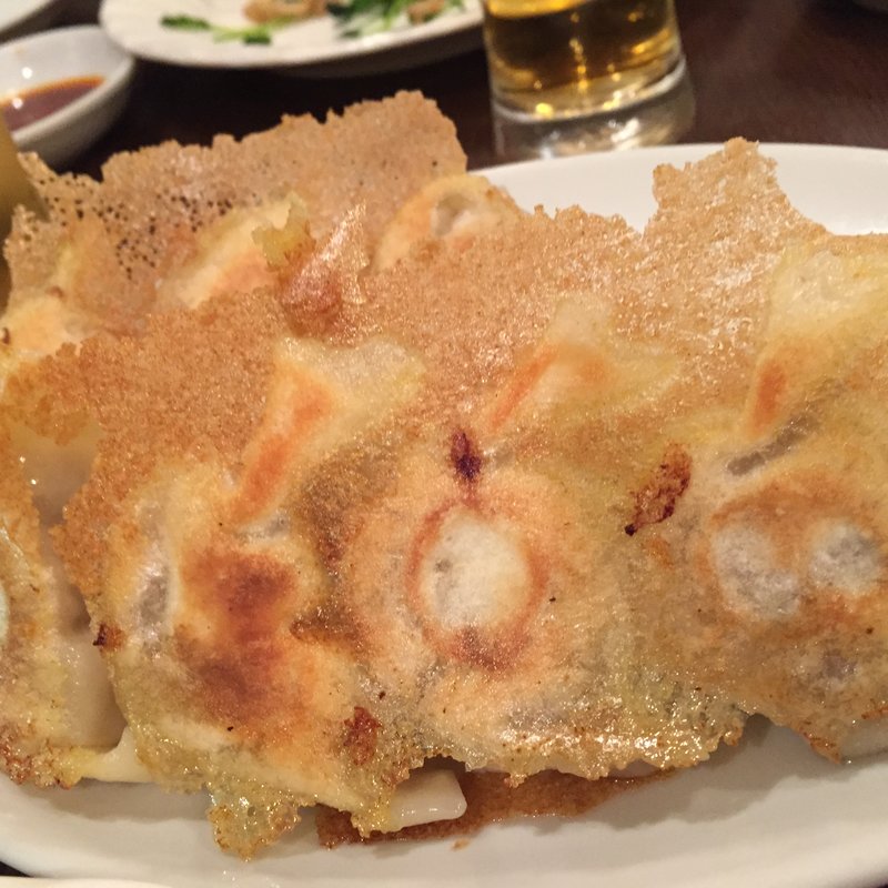 焼き餃子　しいたけ(一味玲玲 新橋本店)