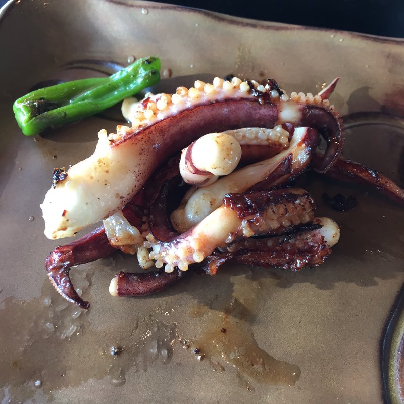 ゲソの鉄板焼(華 千房 恵比寿ガーデンプレイス店)