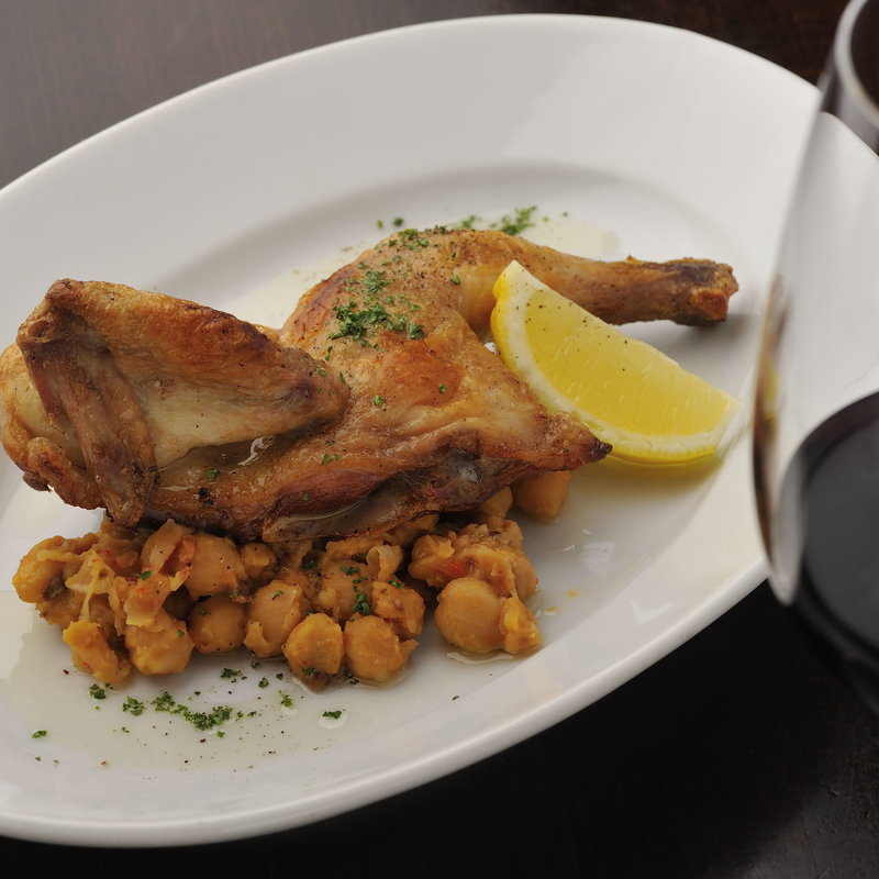 鶏肉のディアボロ風(バニュルス)