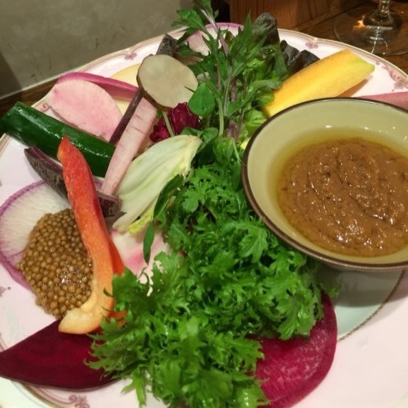 ◆心躍る三浦野菜のバーニャカウダ風（2～3人前）(ル・プティ・マルシェ)