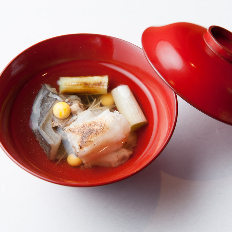 焼きすっぽんの椀物仕立て(五十嵐邸 銀座 （【旧店名】Kura・凛）)