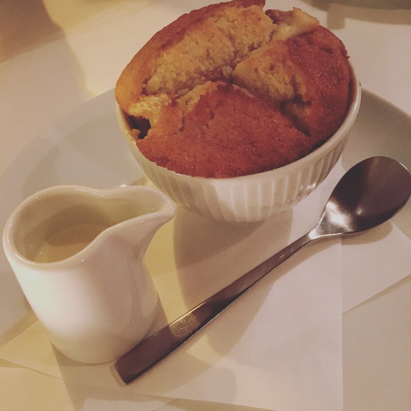 バナナプディング(bills 横浜赤レンガ倉庫)