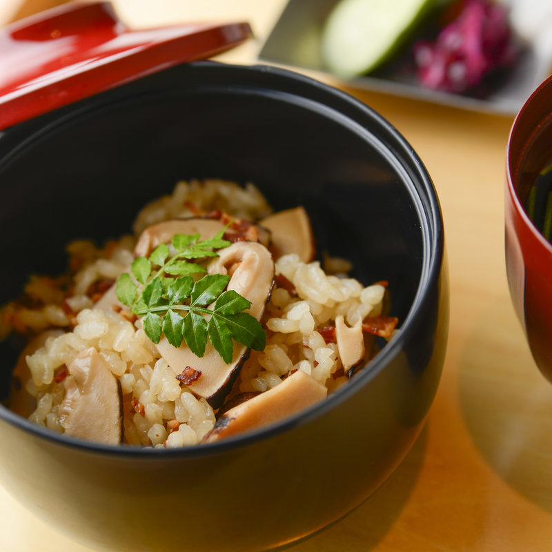 シイタケの炊き込みご飯(東郷 （TOGO’S）)