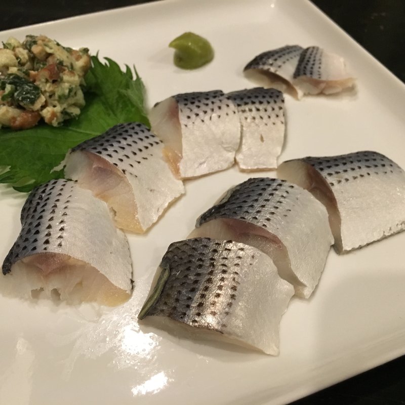 こはだのきずし(よしみ亭)