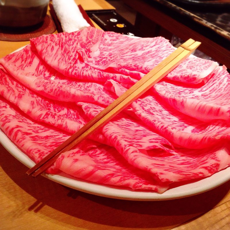 和牛特選霜降肉(木曽路 新宿三丁目店)