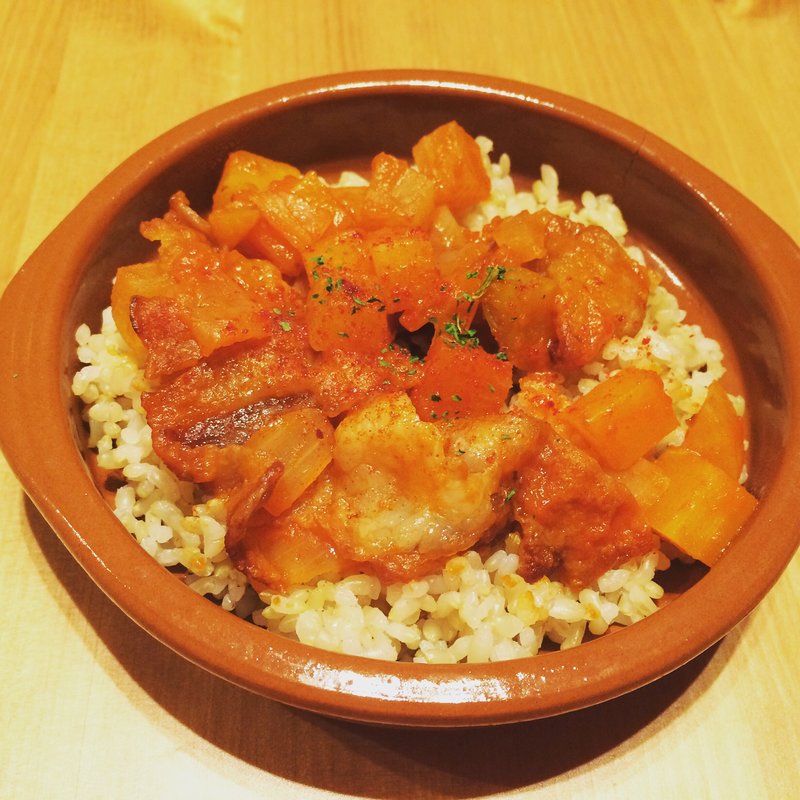 有機野菜のトマト煮込みライス(Runner's BAR CORRER)