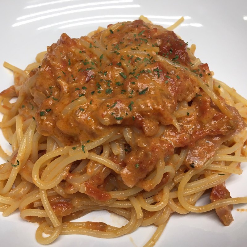 トマトクリームパスタ(island cafe & bar)