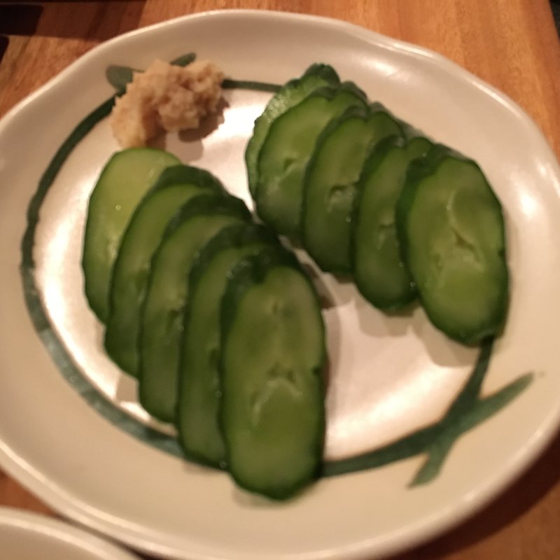 浅漬けきゅうり(くらわんか 別館 （【旧店名】鶏のえんがわぜっけい）)